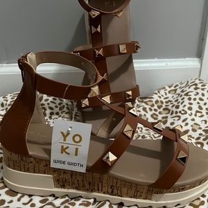 Chunky Gladiator Sandals size 9